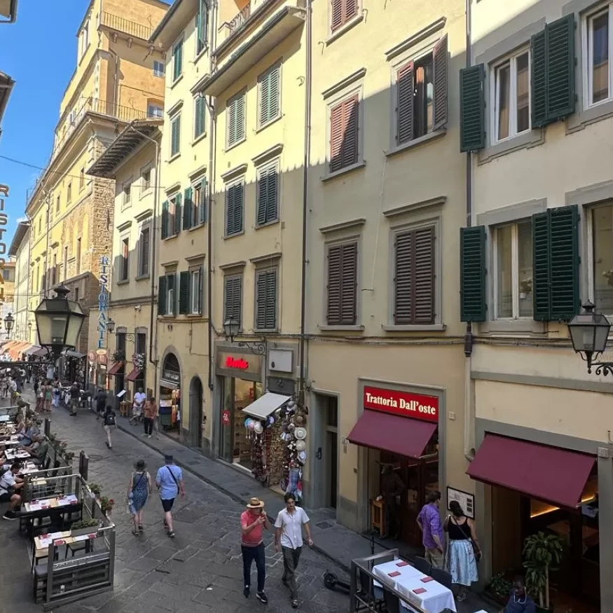 San Lorenzo Florence apartment view