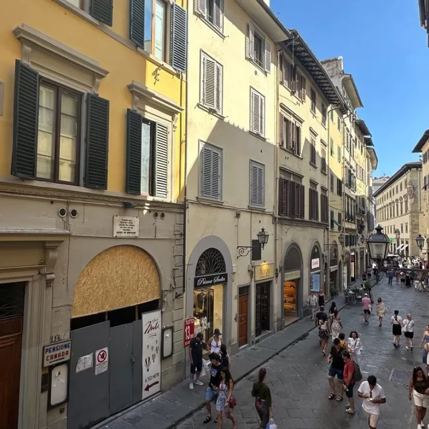 San Lorenzo Florence apartment view