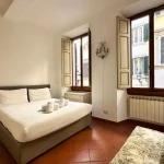 San Lorenzo Florence apartment bedroom