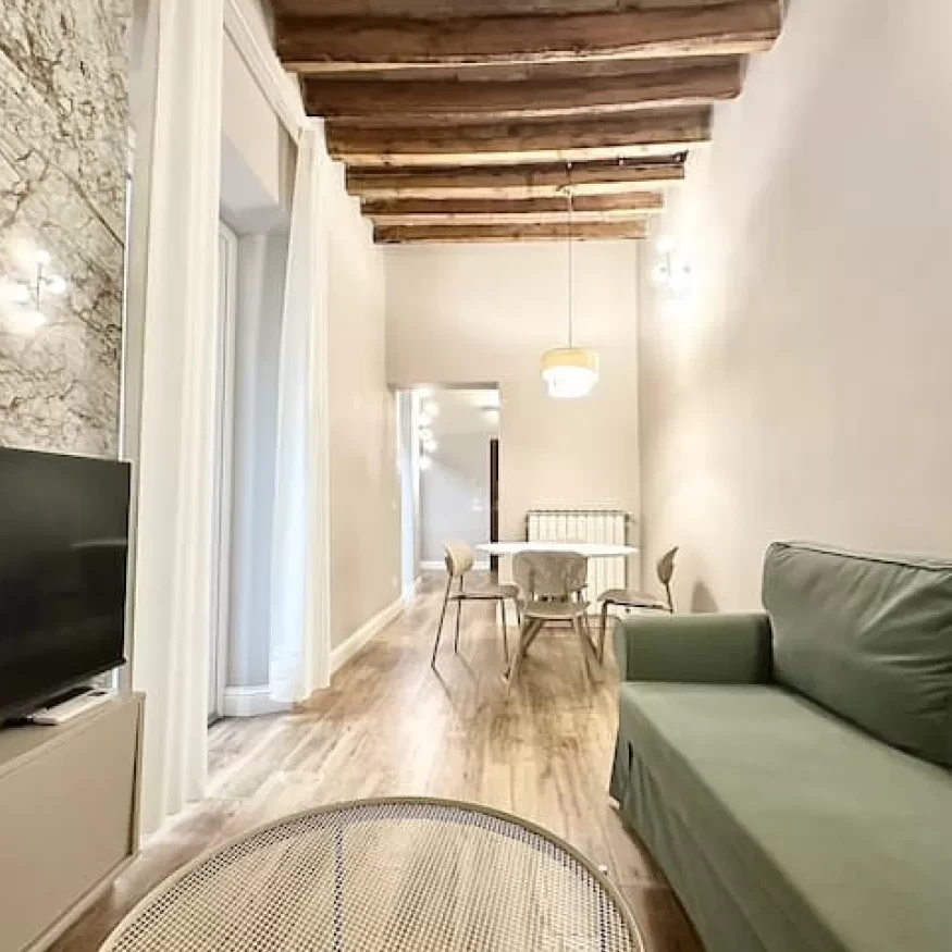 Florentine Haven on Via Guelfa, living room